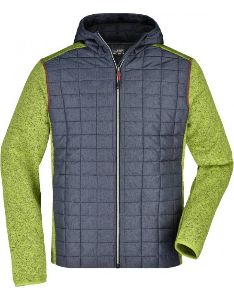 Jacheta hibrida crosetata pentru barbati